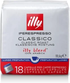 Illy - Iperespresso Koffie Home Classico Lungo 6 X 18 Capsules 7 Illy - Iperespresso Koffie Home Classico Lungo 6 X 18 Capsules -Koffie Verkoop 1010x1200