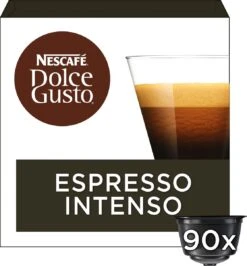 Nescafé Dolce Gusto Espresso Intenso Capsules - 90 Koffiecups -Koffie Verkoop 1116x1200