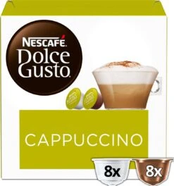 Nescafé Dolce Gusto Cappuccino Capsules - 48 Koffiecups -Koffie Verkoop 1122x1200