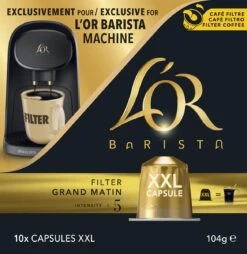 L'OR BARISTA XXL Filter Grand Matin (5) - 5 X 10 Koffiecups -Koffie Verkoop 1169x1200 1