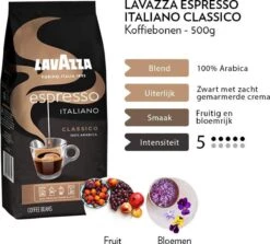 Lavazza Espresso Italiano Classico Koffiebonen - 500 Gram X6 -Koffie Verkoop 1200x1082 1