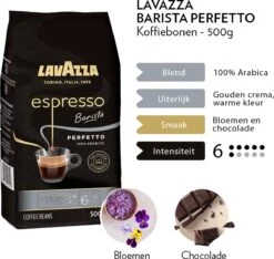 Lavazza Espresso Barista Perfetto Koffiebonen - 500 Gram X4 -Koffie Verkoop 1200x1137 1