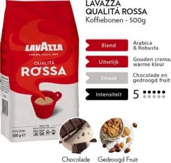 Lavazza Qualita Rossa Koffiebonen - 500 Gram X6 9 Lavazza Qualita Rossa Koffiebonen - 500 Gram X6 -Koffie Verkoop 1200x1144