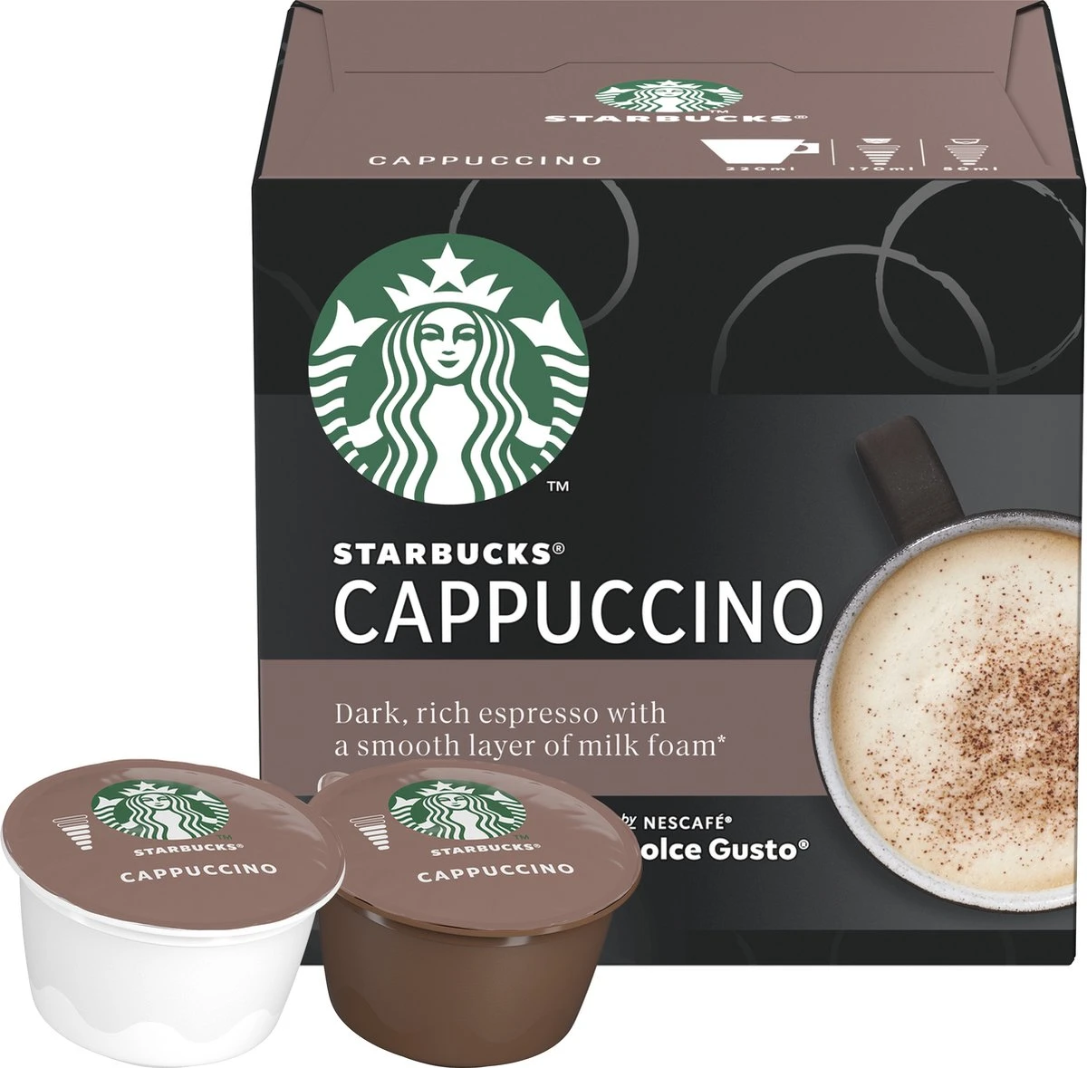 Starbucks By Dolce Gusto Cappuccino Capsules - 36 Koffiecups 3 Starbucks By Dolce Gusto Cappuccino Capsules - 36 Koffiecups - Afbeelding 3