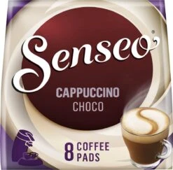 Senseo Cappuccino Choco Koffiepads - 2/9 Intensiteit - 4 X 8 Pads -Koffie Verkoop 1200x1180
