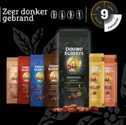 Douwe Egberts Espresso Koffiebonen - 4 X 1000 Gram - Extra Grote Verpakking -Koffie Verkoop 1200x1191 1