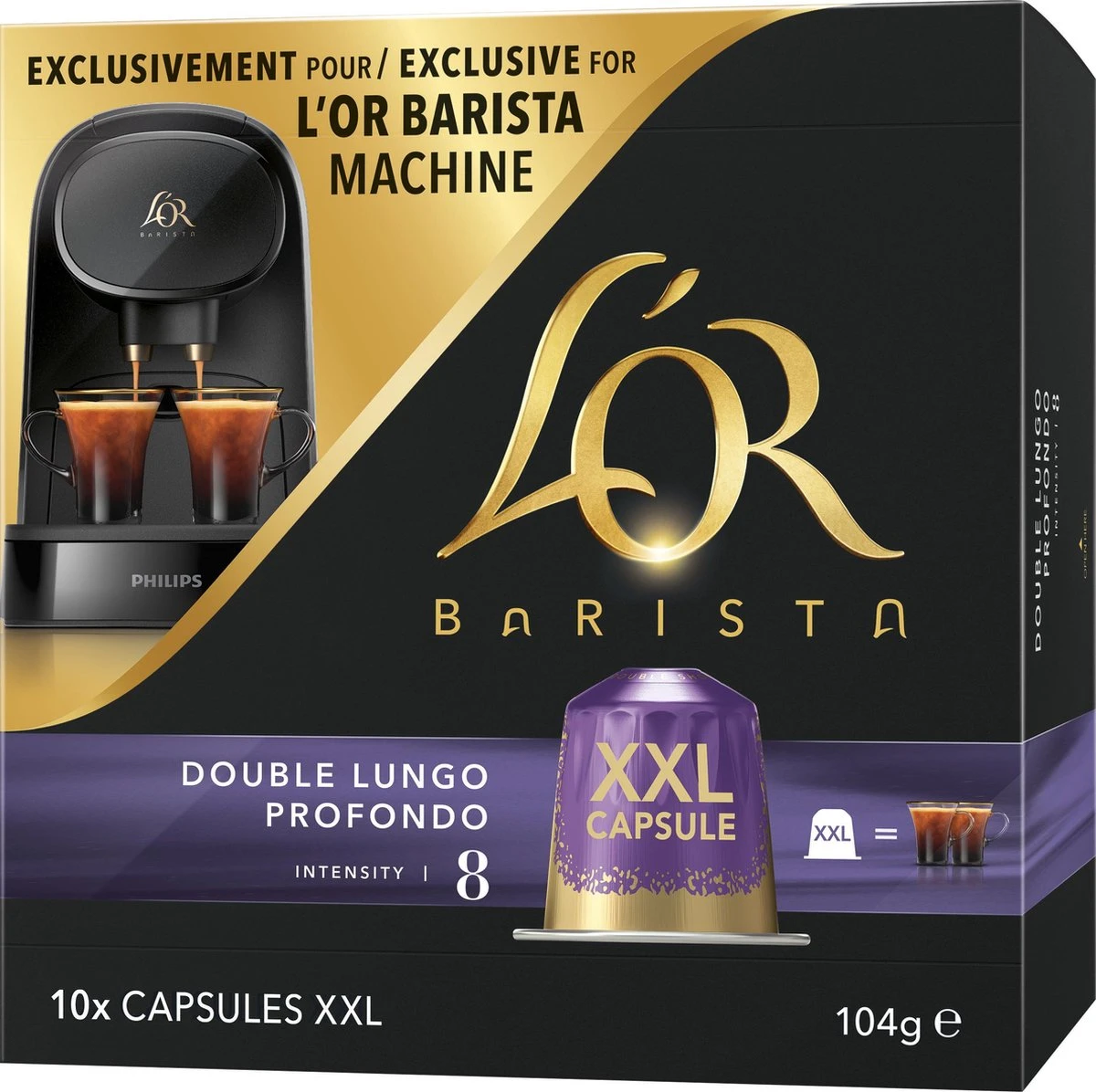 L'OR BARISTA XXL Lungo Profondo (8) - 5 X 10 Koffiecups 10 L'OR BARISTA XXL Lungo Profondo (8) - 5 X 10 Koffiecups - Afbeelding 10
