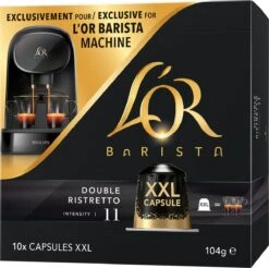 L'OR BARISTA XXL Ristretto (11) - 5 X 10 Koffiecups -Koffie Verkoop 1200x1197 2
