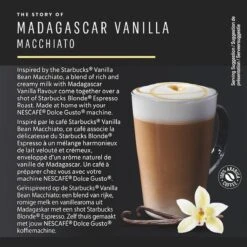 Starbucks By Dolce Gusto Capsules Madagascar Vanilla Macchiato- 3 Doosjes à 12 Koffiecups 8 Starbucks By Dolce Gusto Capsules Madagascar Vanilla Macchiato- 3 Doosjes à 12 Koffiecups -Koffie Verkoop 1200x1198