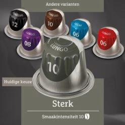 Douwe Egberts Lungo Sterk (10) - 10 X 20 Koffiecups -Koffie Verkoop 1200x1200 111