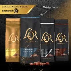 L'OR Espresso Fortissimo Koffiebonen (10) - 4 X 500 Gram -Koffie Verkoop 1200x1200 148