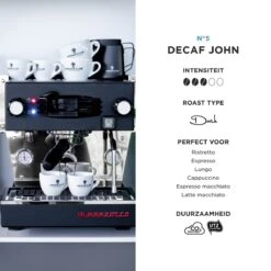 Aroma Club - Cafeïnevrije Koffiebonen 1KG - No. 5 Decaf John - Koffie Intensiteit 3/5 -Koffie Verkoop 1200x1200 161