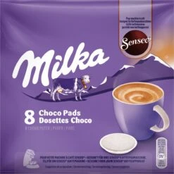 Senseo Milka Pads - 4 X 8 Pads - Warme Chocolademelk -Koffie Verkoop 1200x1200 163
