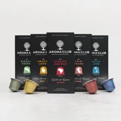Aroma Club - Nespresso Compatible Capsules (120 St.) - No. 3 Strong George - Intensiteit 5/5 - Espresso - 100% Aluminium Koffiecups -Koffie Verkoop 1200x1200 23