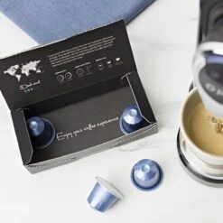 Aroma Club - Nespresso Compatible Capsules (120 St.) - No. 5 Decaf John - Intensiteit 3/5 - Decaf - 100% Aluminium Koffiecups 9 Aroma Club - Nespresso Compatible Capsules (120 St.) - No. 5 Decaf John - Intensiteit 3/5 - Decaf - 100% Aluminium Koffiecups -Koffie Verkoop 1200x1200 68