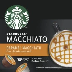 Starbucks By Dolce Gusto Caramel Macchiato Capsules - 36 Koffiecups -Koffie Verkoop 1200x1200 96