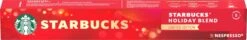 Starbucks By Nespresso Capsules Holiday Blend - 12 Doosjes à 10 Koffiecups 5 Starbucks By Nespresso Capsules Holiday Blend - 12 Doosjes à 10 Koffiecups -Koffie Verkoop 1200x196 1