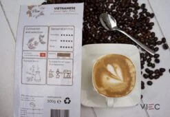 Vietnamese Dark Roast Koffiebonen 500g | 20% Arabica - 80% Robusta | DAM Koffie -Koffie Verkoop 1200x824