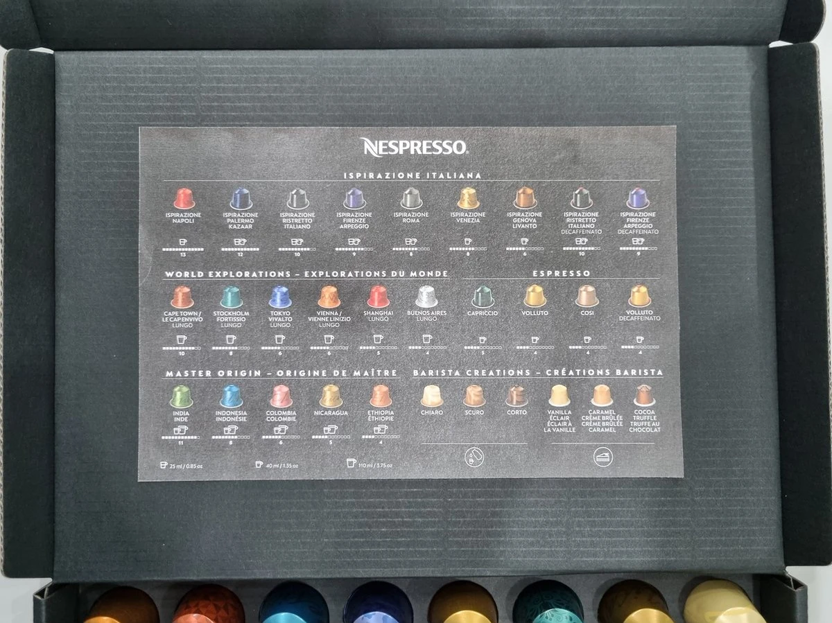 Koffie Proeverij Pakket Groot 40 Stuks Verschillende Smaken Met Mystery Card 'Get Well Soon' Met Persoonlijke (video) Boodschap | Verjaardag | Sinterklaas | Kerstpakket | Vaderdag | Moederdag | Jubileum | Valentijnsdag 5 Koffie Proeverij Pakket Groot 40 Stuks Verschillende Smaken Met Mystery Card 'Get Well Soon' Met Persoonlijke (video) Boodschap | Verjaardag | Sinterklaas | Kerstpakket | Vaderdag | Moederdag | Jubileum | Valentijnsdag - Afbeelding 5