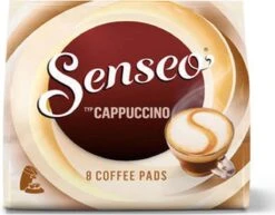 Senseo Cappuccino Koffiepads - 2/9 Intensiteit - 10 X 8 Pads -Koffie Verkoop 1200x937