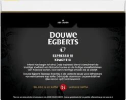 Douwe Egberts Espresso Krachtig (10) - 5 X 40 Koffiecups -Koffie Verkoop 1200x951