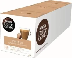 Nescafé Dolce Gusto Cortado Espresso Macchiato Capsules - 48 Koffiecups -Koffie Verkoop 1200x971