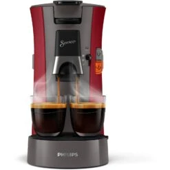 Philips Senseo Koffiepadapparaat CSA230/90 Select Rood/grijs -Koffie Verkoop 212 2918 4 1