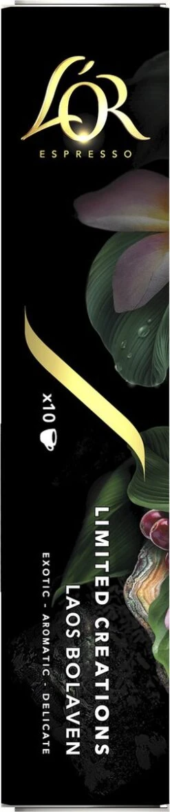 L'OR Espresso Limited Creations Laos Bolaven Koffiecups - Intensiteit 7/12 - 10 X 10 Capsules -Koffie Verkoop 252x1200