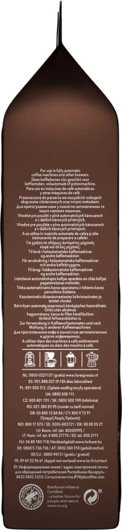 L'OR Espresso Forza Koffiebonen (9) - 4 X 500 Gram -Koffie Verkoop 277x1200 2