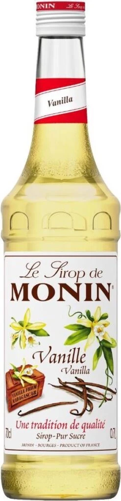 Monin Vanille Koffie Siroop Fles 70cl