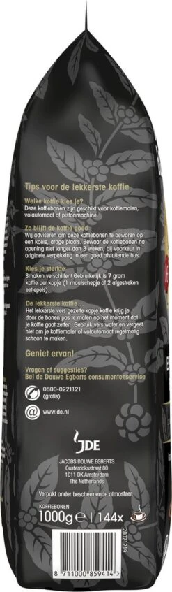 Douwe Egberts Espresso Koffiebonen - 4 X 1000 Gram - Extra Grote Verpakking -Koffie Verkoop 350x1200 1