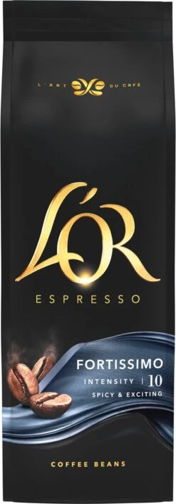 L'OR Espresso Fortissimo Koffiebonen (10) - 4 X 500 Gram -Koffie Verkoop 420x1200 1