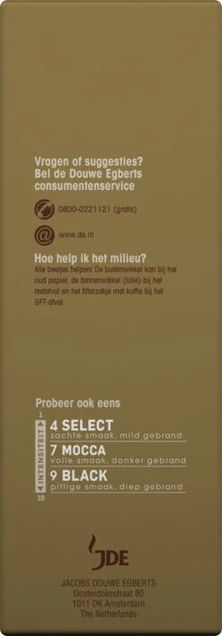 Douwe Egberts Excellent Filterkoffie - 6 X 500 Gram -Koffie Verkoop 420x1200 2