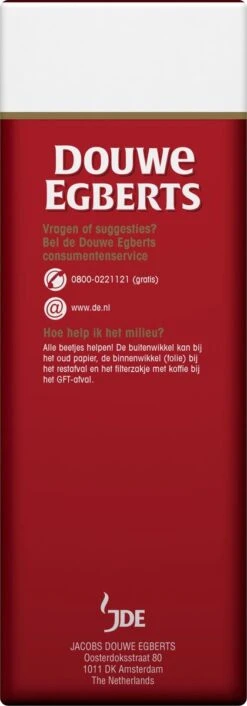 Douwe Egberts Aroma Rood Donker Filterkoffie - 6 X 500 Gram -Koffie Verkoop 420x1200 7