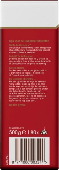 Douwe Egberts Aroma Rood Filterkoffie - Dubbelpak 6 X 1000 Gram 11 Douwe Egberts Aroma Rood Filterkoffie - Dubbelpak 6 X 1000 Gram -Koffie Verkoop 423x1200