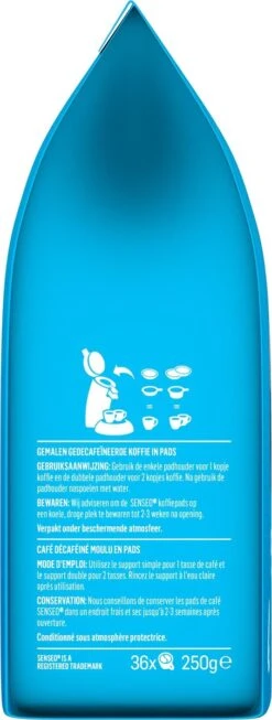 Senseo Decaf Koffiepads - 5/9 Intensiteit - 10 X 36 Pads -Koffie Verkoop 454x1200 10