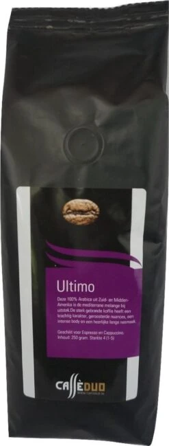 Proefpakket Koffiebonen - Caffè Duo - 5 X 250 Gram - Inclusief 100% Arabica Melanges -Koffie Verkoop 457x1200