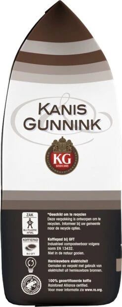 Kanis & Gunnink Dark Roast Koffiepads - 10 X 36 Pads -Koffie Verkoop 477x1200