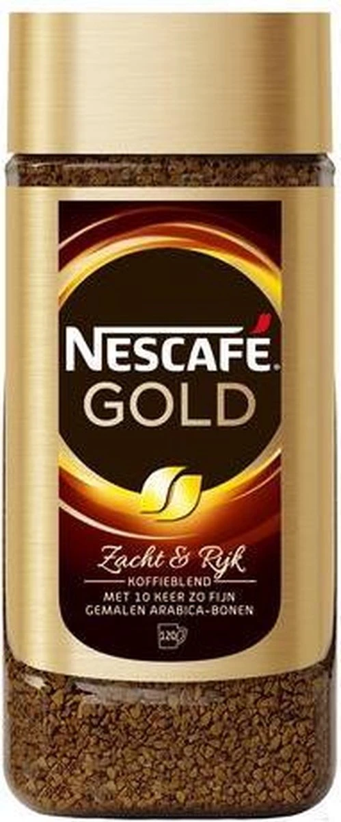 Oploskoffie Nescafe Gold/pot200g 1 Oploskoffie Nescafe Gold/pot200g