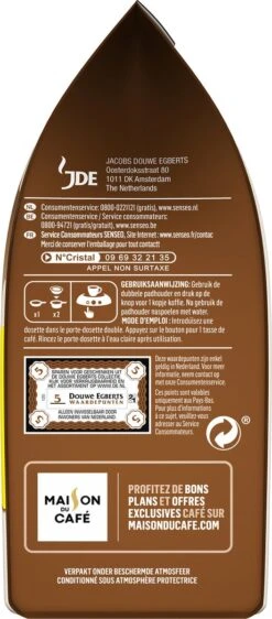 Senseo Cappuccino Koffiepads - 2/9 Intensiteit - 4 X 16 Pads - Voordeelverpakking -Koffie Verkoop 527x1200 1