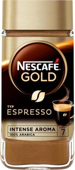 Nescafé Gold Espresso Oploskoffie - 6 Potten à 100 Gram 8 Nescafé Gold Espresso Oploskoffie - 6 Potten à 100 Gram -Koffie Verkoop 533x1200 1