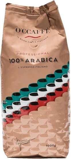 O'ccaffè - Premium Italiaanse Koffiebonen | Professional | Proefpakket XXL | 5 X 1kg | Barista Kwaliteit -Koffie Verkoop 537x1200