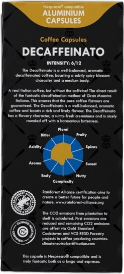 Gran Maestro Italiano - Koffiecups - Nespresso Compatibel Proefpakket - Espresso, Lungo En Meer - 10 X 20 Cups -Koffie Verkoop 546x1200 3