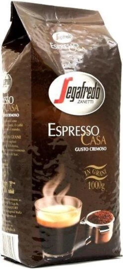 Segafredo Espresso Casa Koffiebonen - 8 X 1 Kg -Koffie Verkoop 549x1200