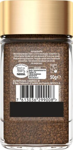 Nescafé Gold Oploskoffie - 12 Potten à 50 Gram -Koffie Verkoop 588x1200 2