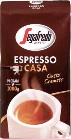 Segafredo Espresso Casa Koffiebonen - 1 Kg -Koffie Verkoop 613x1200