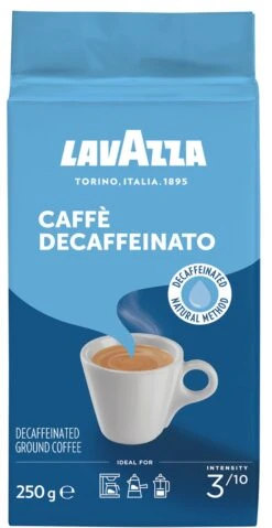 Lavazza Caffe Decaffeinato Filterkoffie - 250 Gram X8 -Koffie Verkoop 619x1200
