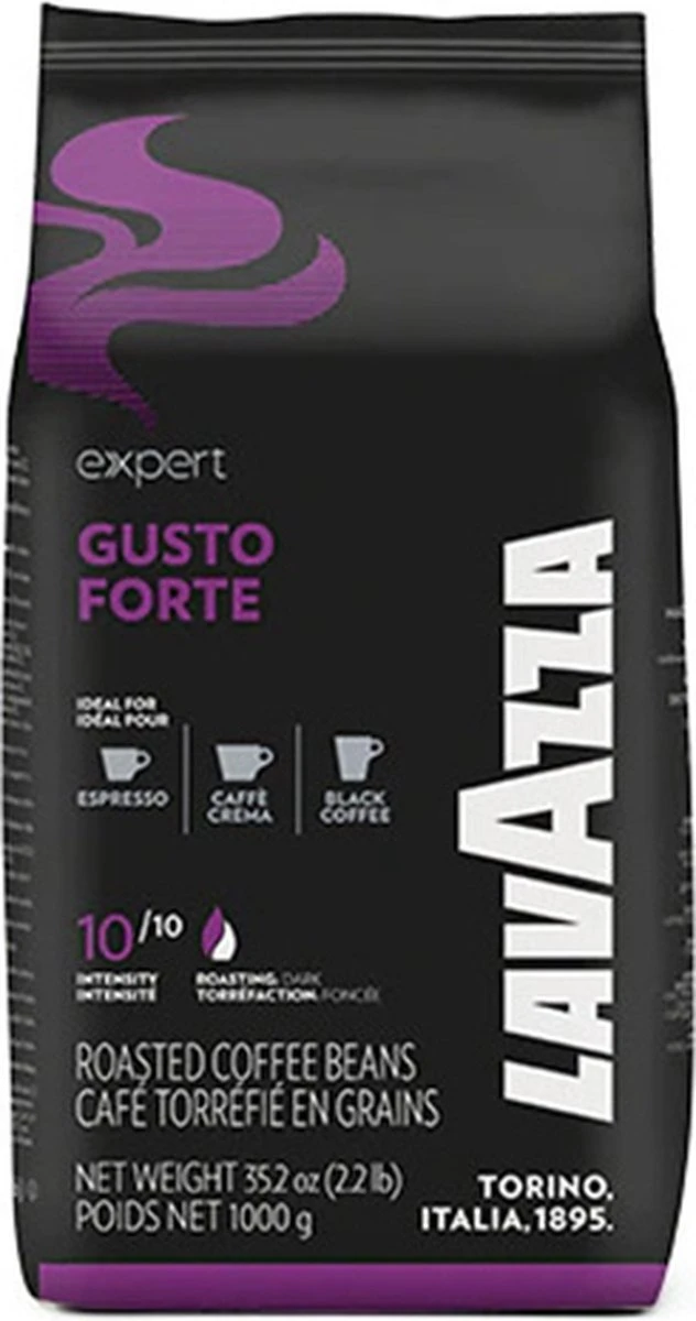 Lavazza Expert Gusto Forte - Koffiebonen - 1 Kilo 4 Lavazza Expert Gusto Forte - Koffiebonen - 1 Kilo - Afbeelding 4