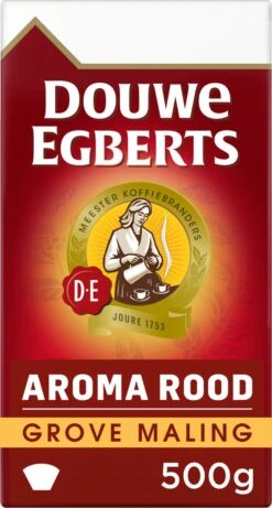 Douwe Egberts Aroma Rood Grove Maling Filterkoffie - 6 X 500 Gram -Koffie Verkoop 643x1200 1