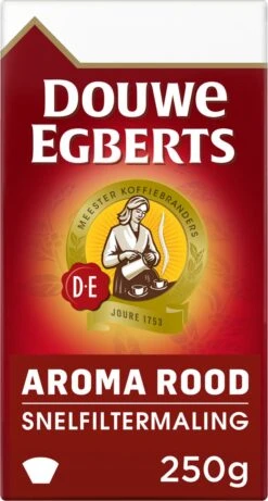 Douwe Egberts Aroma Rood Filterkoffie - 24 X 250 Gram 13 Douwe Egberts Aroma Rood Filterkoffie - 24 X 250 Gram -Koffie Verkoop 643x1200 2